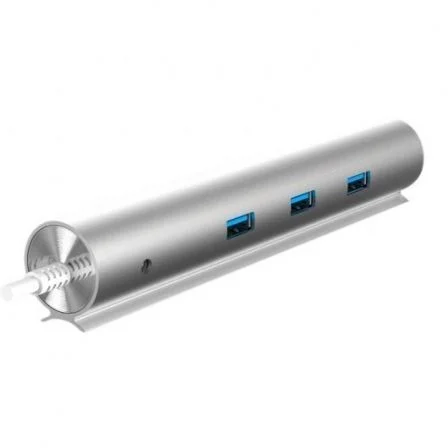 Woxter Hub USB 3.0 con Alimentación Externa HUB 73 PE26-142 7 Puertos USB Gris